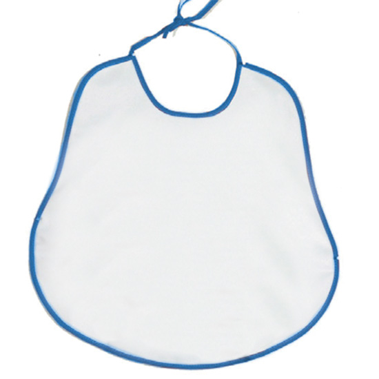 Bavettone Adulto Blu