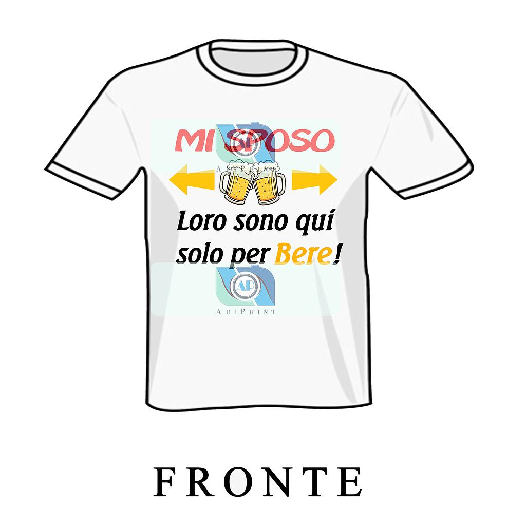 Tshirt Addio al Celibato Cod.01