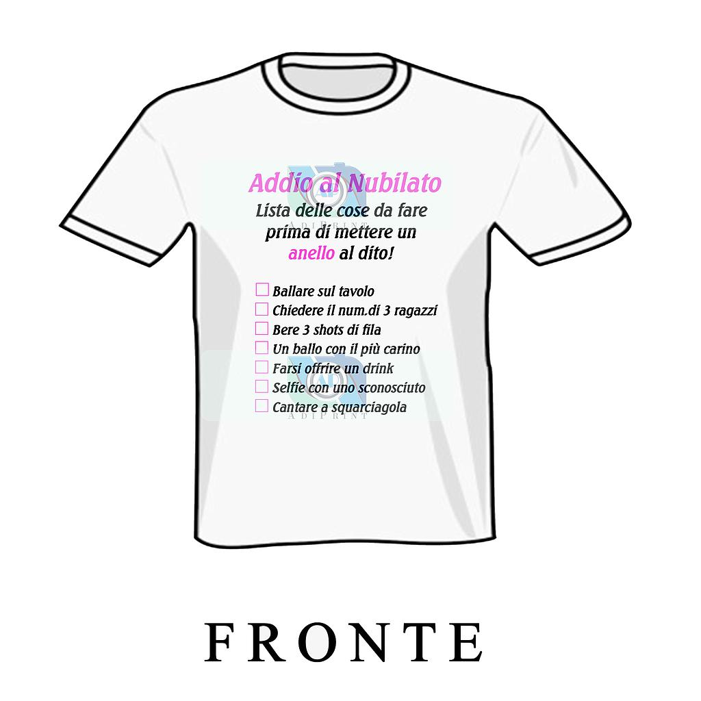 Tshirt Addio al Celibato Cod.05