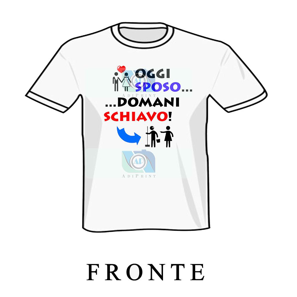 Tshirt Addio al Celibato Cod.06