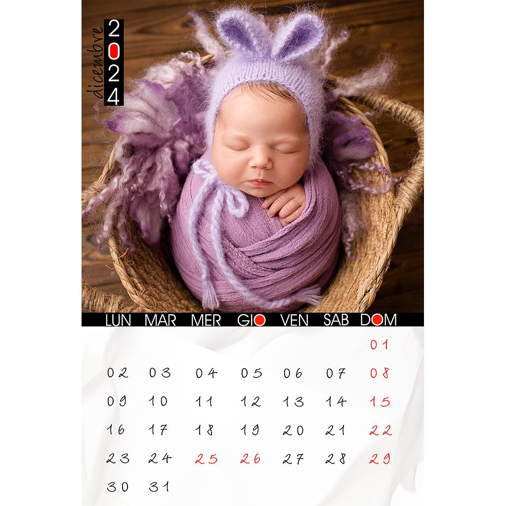 Calendario mensile 20 x 30 Cod. C620