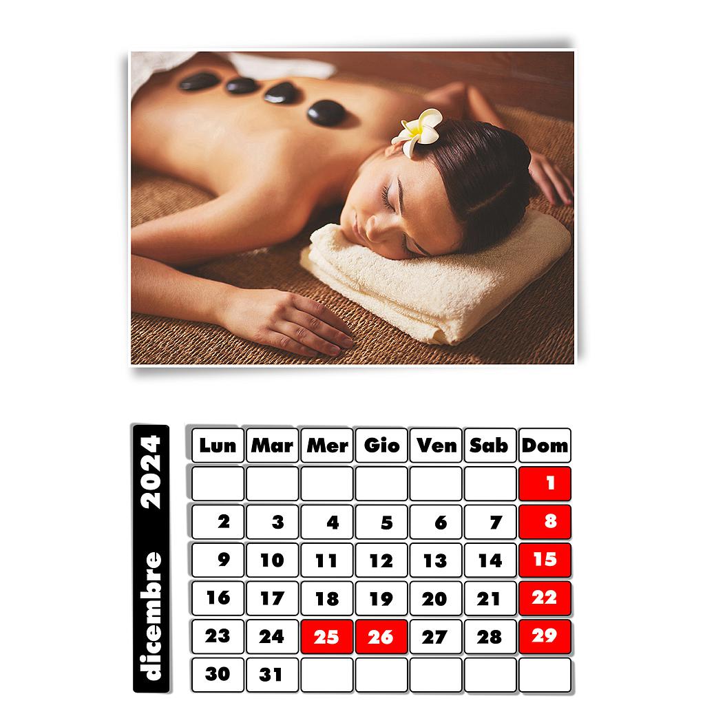 Calendario mensile 20 x 30 Cod. C935