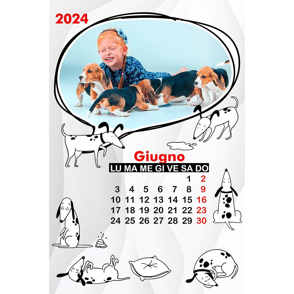 Calendario mensile 20 x 30 Cod. C1848