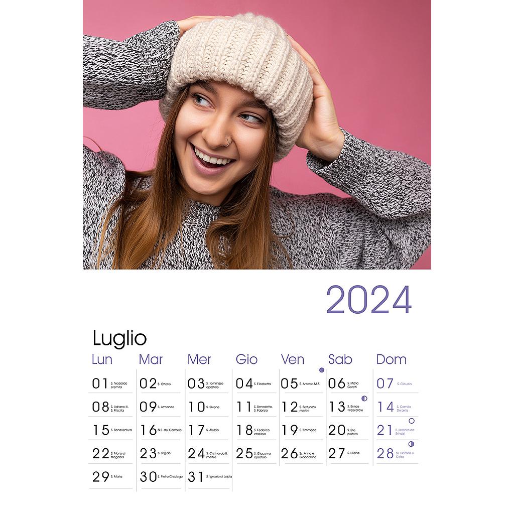 Calendario mensile 30x40 Cod. C267