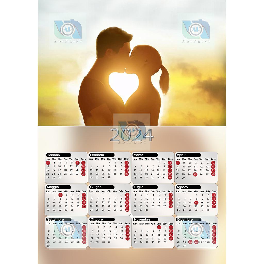 Calendario 30 x 40
