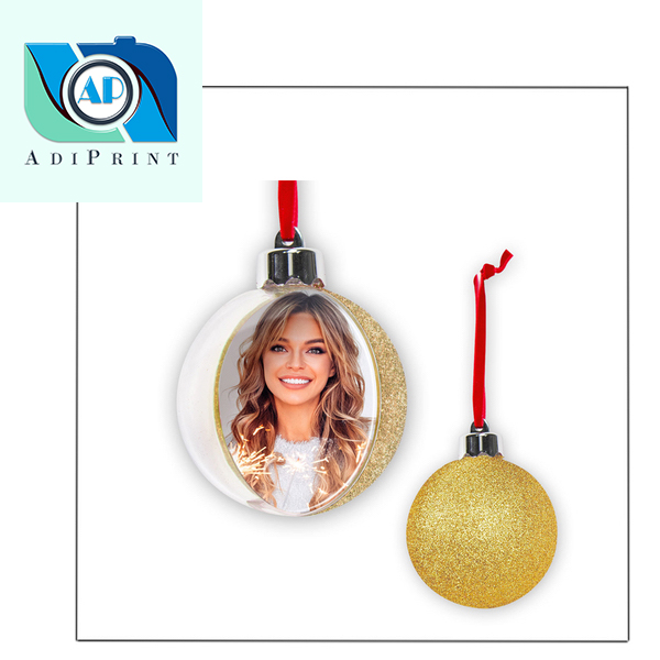 Photo Snow Flake Big Gold SF120G