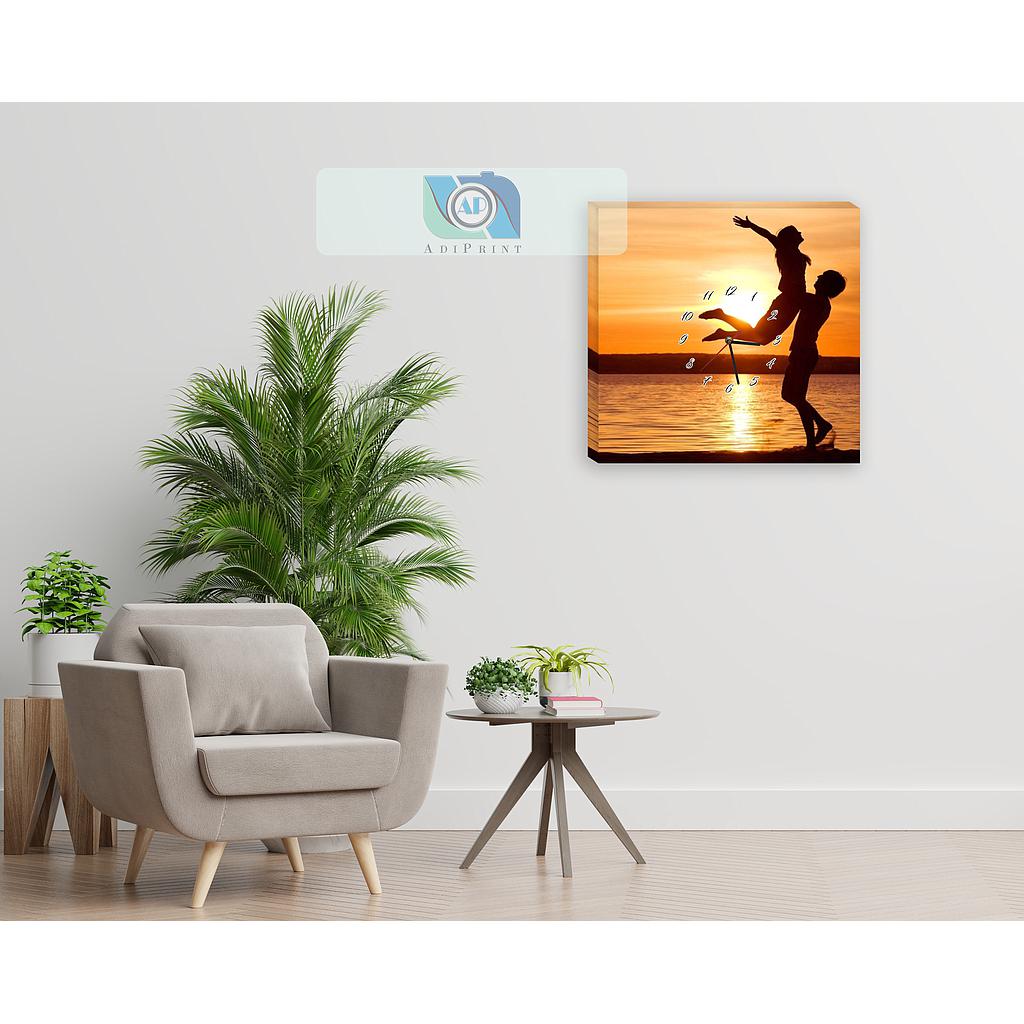 Orologio su Tela 40 x 40