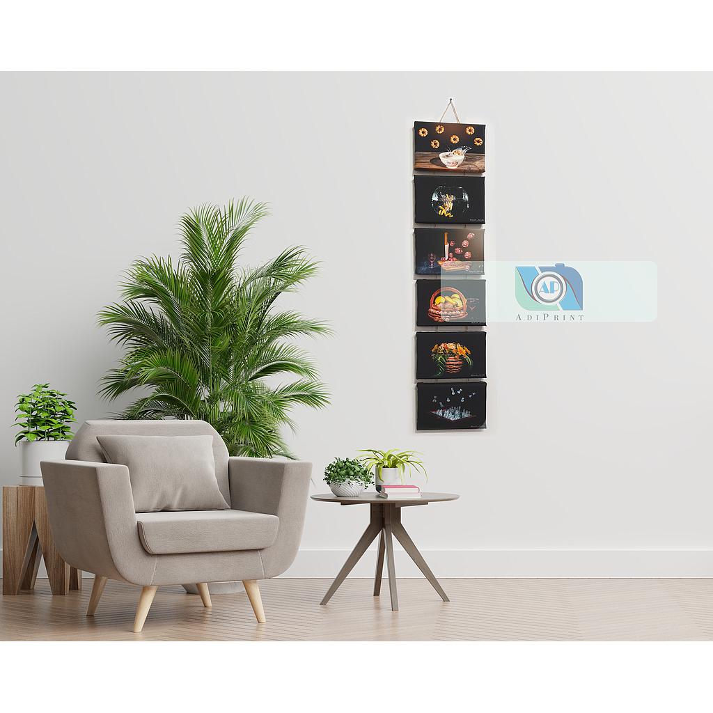 Composizione Su Tela 13 x 90 Cm