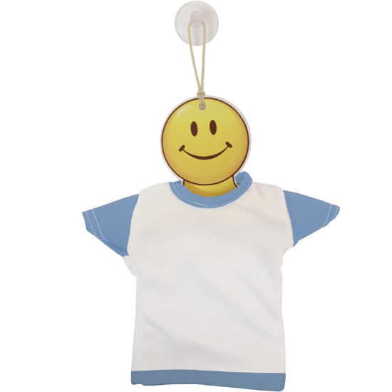 Mini T-Shirt con ventosa blu