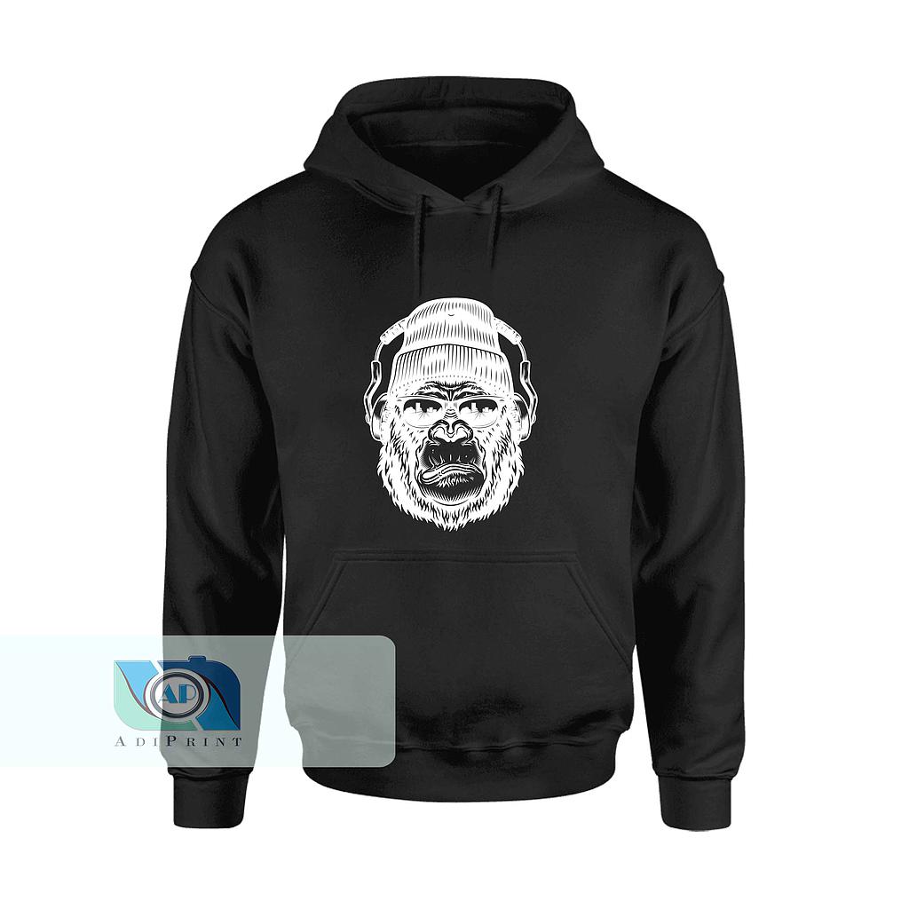 Felpa Unisex Nera Cod.17