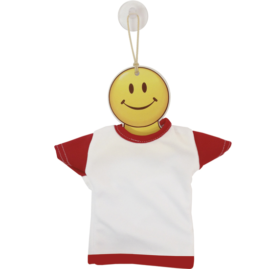 Mini T-Shirt con ventosa rossa