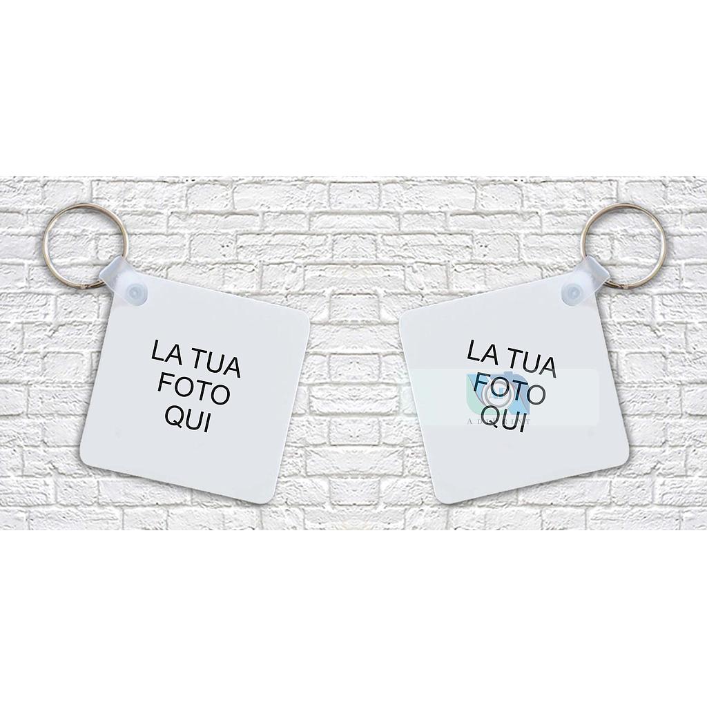 Portachiavi FRP Festa del Papà Cod. 00 Full Foto Fronte Retro