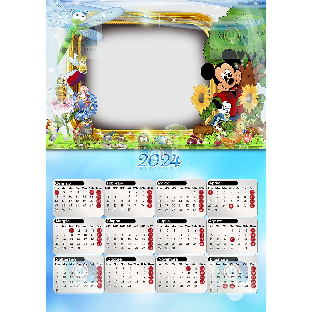 Calendario Annuale Cod.12