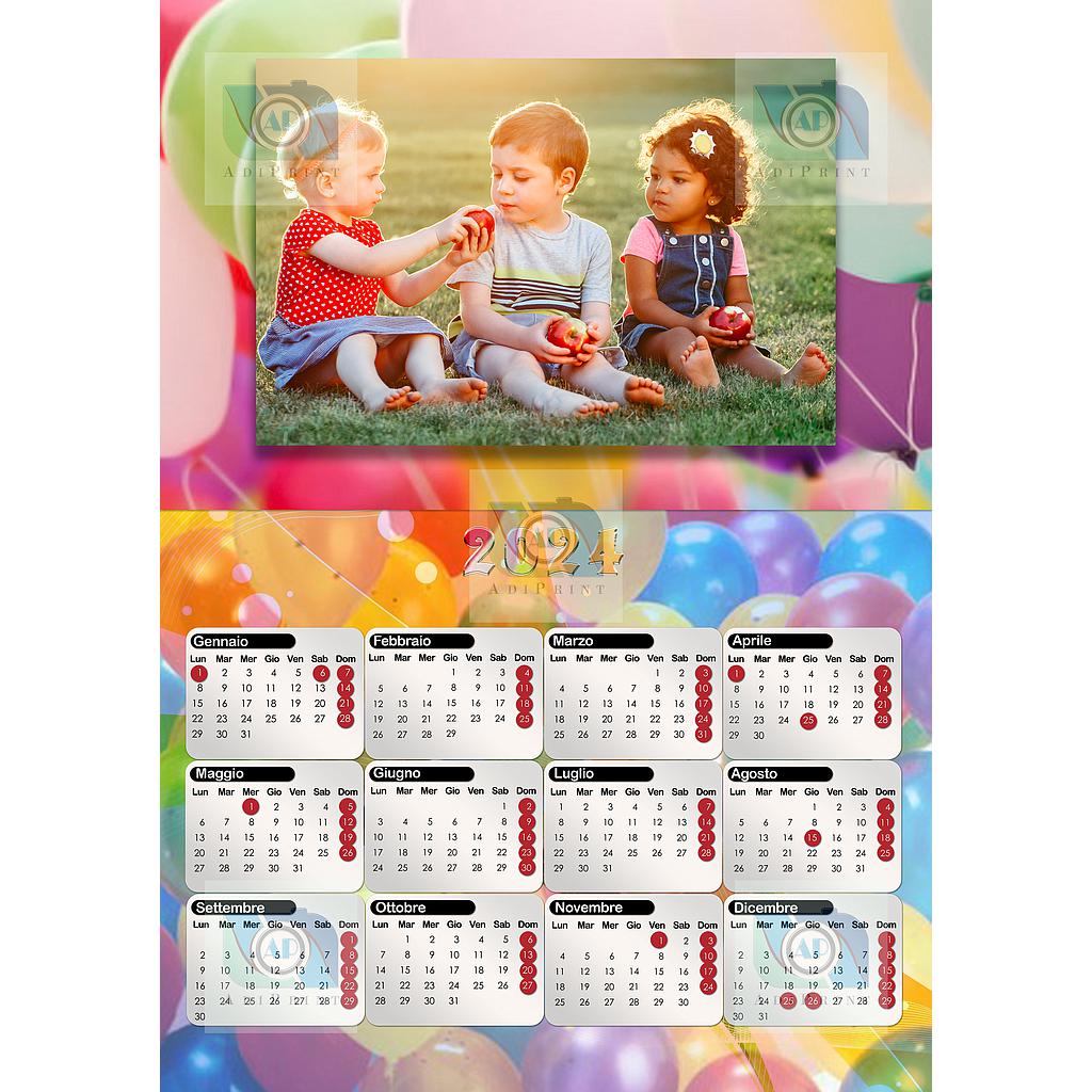 Calendario Annuale Cod.43