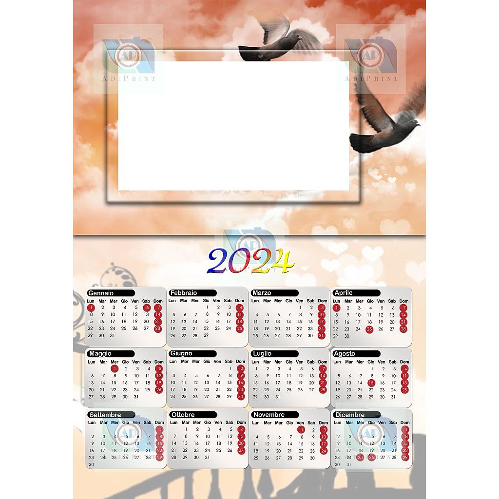 Calendario Annuale Cod.72