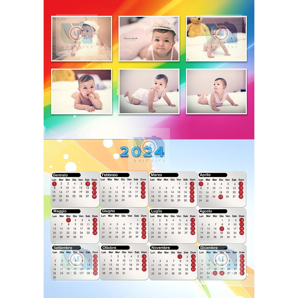 Calendario Annuale Cod.74