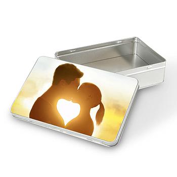 Scatola in metallo rettangolare