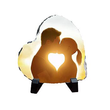 Stampa su pietra cuore 15x15