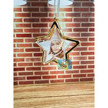 Stella Acrilico/Oro girevole