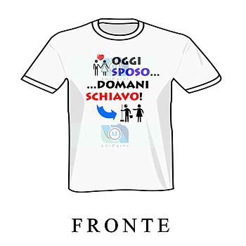 Tshirt Addio al Celibato Cod.06