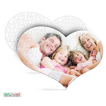 Puzzle cuore A4