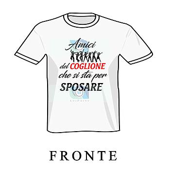 Tshirt Addio al Celibato Cod.12