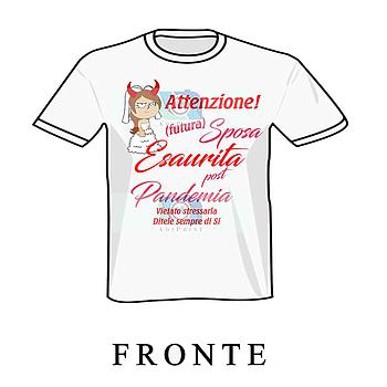 Tshirt Addio al Celibato Cod.14