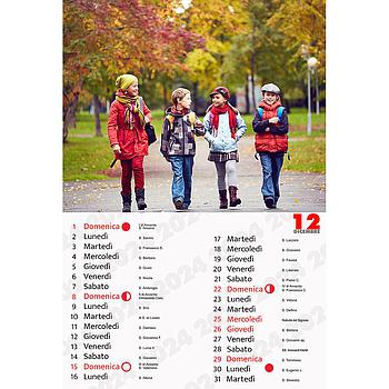 Calendario mensile 20 x 30 Cod. C434