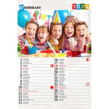 Calendario mensile 20 x 30 Cod. C1206