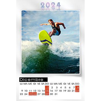 Calendario mensile 30x40 Cod. C416