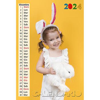 Calendario mensile 30x40 Cod. C1051