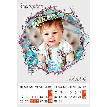 Calendario mensile 30x40 Cod. C1603