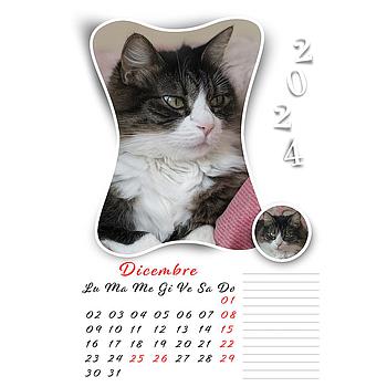 Calendario mensile 30x40 Cod. C2081