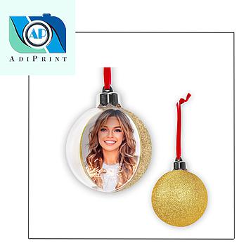 Photo Snow Flake Big Gold SF120G