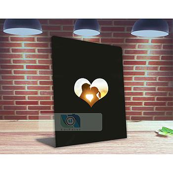 Calamita Cuore Plastica 6,5 x 6,5