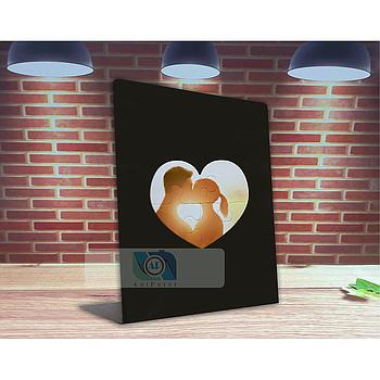 Calamita Puzzle Cuore 10 x 10