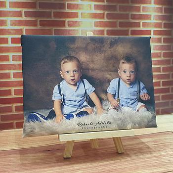 Stampa su Tela 13 x 18 Completo di Cavalletto