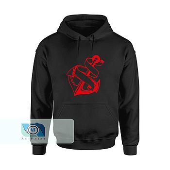 Felpa Unisex Nera Cod.06