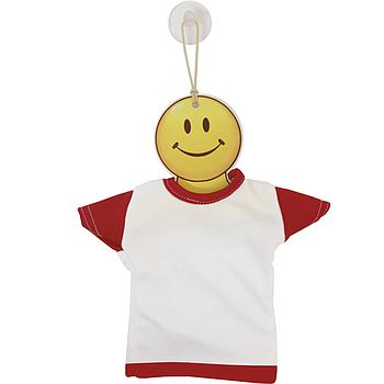 Mini T-Shirt con ventosa rossa