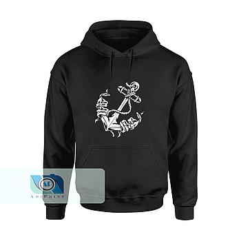 Felpa Unisex Nera Cod.05