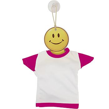 Mini T-Shirt con ventosa rosa