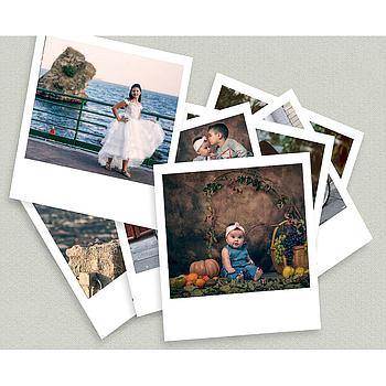 200 Stampe Fotografiche Polaroid 9 x 10