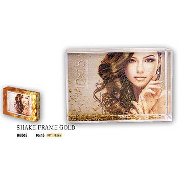 Portafoto Shake Frame Gold - 10 x 15