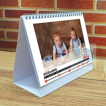 Calendario da tavola foto orizzontale