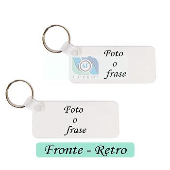 Portachiavi FRP rettangolare Fronte Retro