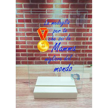 Vetro Personalizzato Mamma cod. 08