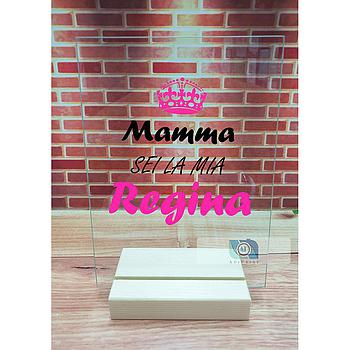 Vetro Personalizzato Mamma cod. 05