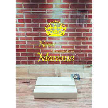 Vetro Personalizzato Mamma cod. 01